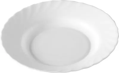 Zdjęcie produktu dla Luminarc H4123 Talerz do zupy Trianon, głęboki, Ø 22,5 cm, szkło opalowe, biały (1 szt.)