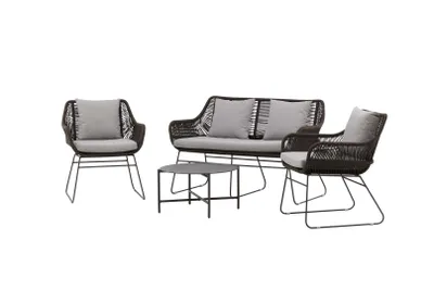 Produktbild von Venture Design, Gartenmöbel-Sets, Davao, Braun