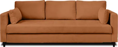 Produktbild von Best Mobilier Anna, Rostfarbe, 3 Sitz(e), Anna, Samt, Holz, 2 Jahr(e)