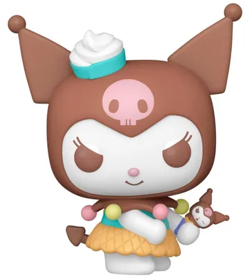 Productafbeelding van Sanrio POP! Anime Vinyl Figuur Hello Kitty - Kuromi (IC), 9 cm