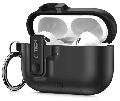 Obrázok produktu pre TECH-PROTECT Slim Hook pre Apple AirPods Pro 3 Čierny (5906302333288)
