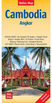 Zdjęcie produktu dla Nelles Map Cambodia - Angkor 1 : 1 500 000
