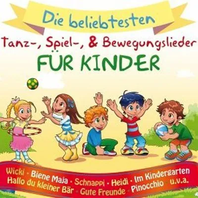 Produktbild von Kinder-Tanz-,Spiel-& Bewegungslieder