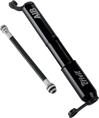 Produktbild von Mini Fahrrad Luftpumpe Aluminium Pumpschlauch Halterung alle Ventile