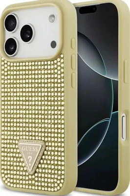 Obrázok produktu pre Logo Guess Rhinestone Triangle Logo na Iphone 17 Pro - Zľava