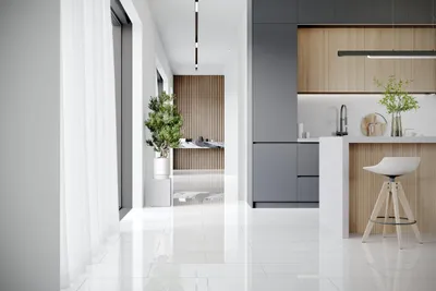 Produktbild von Falquon The Floor SPC Stone D2935 Weiß Hochglanz