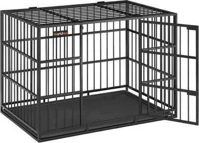 Obrázok produktu pre Búda pre psov 107 x 70 x 75 cm – s odnímateľnou podlahovou vaničkou