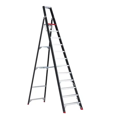 Produktbild von Altrex Taurus einseitig begehbare Stufenstehleiter TGB 12 Stufen