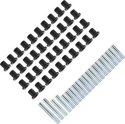 Zdjęcie produktu dla 60-częściowy zestaw tulei ramienia ABS z metalowym zamiennikiem do Polaris Ranger XP 800 2010-2014