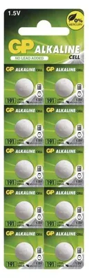 Obrázok produktu pre EMOS Alkalická gombíková batéria GP LR1120 (191F), 10 ks