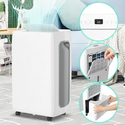 Immagine prodotto di Deumidificatore d'aria Aopunly 26L/giorno 4,3L serbatoio con WIFI e app, deumidificatore ambiente 43dB, con serbatoio d'acqua Deumidificatore