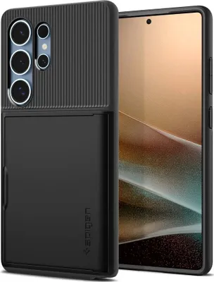 Image de SPIGEN étui SLIM ARMOR CS pour SAMSUNG S25 Ultra noir