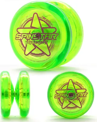 Immagine prodotto di YoYoFactory YoYo "Spinstar" skaidrus žalias, 8+
