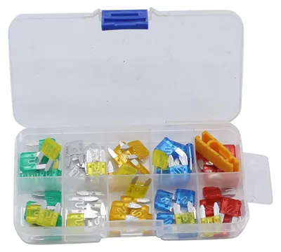 Mini-ATC-Autosicherungen, 60 Stück, 5–30 A, Standardset