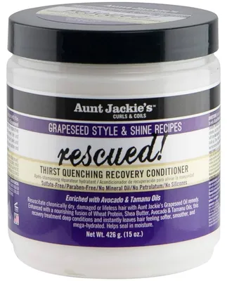 Obrázek produktu pro Kondicionér Aunt Jackie's Grapeseed Rescued 15 oz 426 g