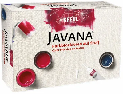 Produktbild von Kreul Javana Set Stofffarbe 2 x 50 ml