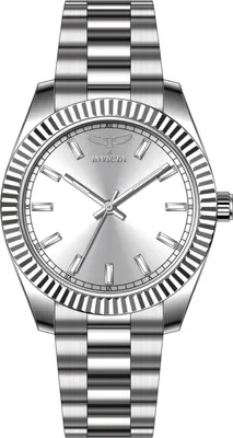 Produktbild von Invicta Specialty 69013 Herrenarmbanduhr - Quartz Uhrwerk - Edelstahl mit silbernem Zifferblatt - 40 mm