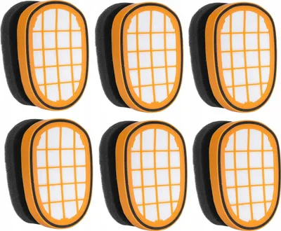 Zdjęcie produktu dla 6X Filtr Do Odkurzacza Philips Aqua 8000 Xc8147 Fc5005 Fc6802 Speedpro M Em