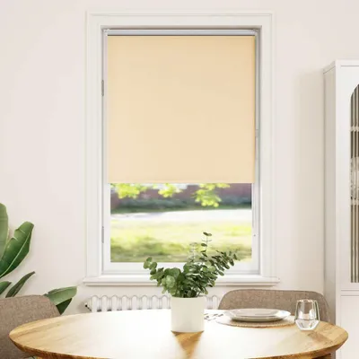 Obrázok produktu pre vidaXL zatemňovacia roleta béžová 70x175cm Šírka tkaniny 65,7 cm Polyester