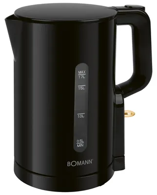 Image de Bouilloire 1,7L 2200W Noir Bomann WK6090CB-Noir