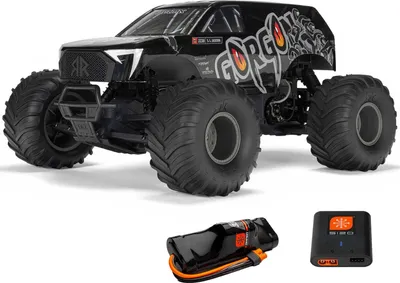 Obrázek produktu pro Arrma Gorgon 4x2 Mega 550 Monstertruck Gun M RTR v měřítku 1/10 s baterií a nabíječkou