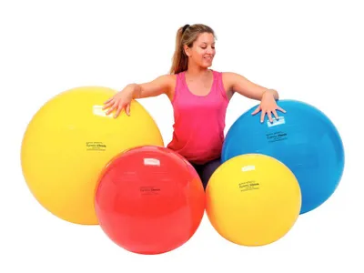 Image de Gymnic Ballon, 85 cm rouge