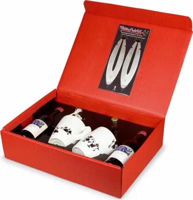 Immagine prodotto di Take2 Die Feuerteufel Feuerzangen Geschenkbox, 7-tlg., Feuerzange, Feuerzangenbowle, Tasse, Zuckerzange, 26070
