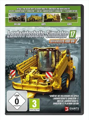 Produktbild von Landwirtschafts-Sim. 17 PC ADDON 2 offizielles ADD-ON 2