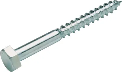 Produktbild von Cimco 190222, Bolzen, Galvanisiertes Stahl, Holz, Allgemeiner Nutzen, Teilgewinde, Zylindrischer Kopf