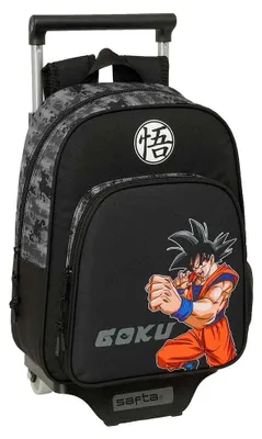 Produktbild von Safta Dragon Ball 10l 27x33x10 Cm Rucksack Mit Rollen Schwarz  Kinder Schwarz One Size