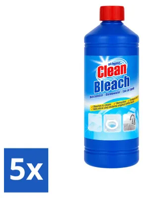 Produktbild von 5 x At Home Bleichmittel - 1 L - Vorteilspackung - 5 Stücke
