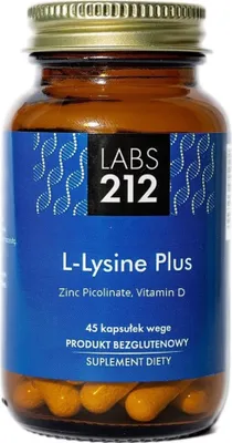 Produktbild von Labs212 L-lysine Plus 45 Kapseln BI6254