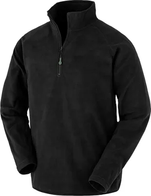 Obrázok produktu pre Result Genuine Recycled - Micro fleece, so zipsom pre mužov PC4328 (XL) (Black)