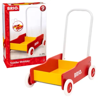 Image de BRIO Chariot de marche, rouge/jaune