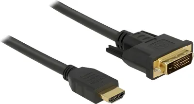 Obrázek produktu pro DeLOCK 85652, 1 m, HDMI Typ A (standardní), DVI, Samec, Samec, Přímý