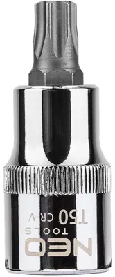 Productafbeelding van NEO TOOLS doppeninzetstuk 08-756, 55 mm, chroom-vanadiumstaal, gereedschapsstaal