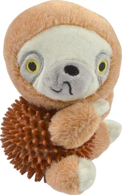 Image de Jouet peluche balle sonore Paresseux pour chien