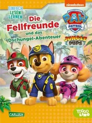 Obrázek produktu pro PAW Patrol Erstlesebuch: Die Fellfreunde und das Dschungel-Abenteuer
