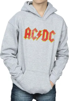 Produktbild von AC/DC - Kapuzenpullover für Jungen BI337 (140-146) (Grau)