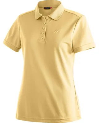 Produktbild von Maier Sports Damen Poloshirt Ulrike Gelb 48