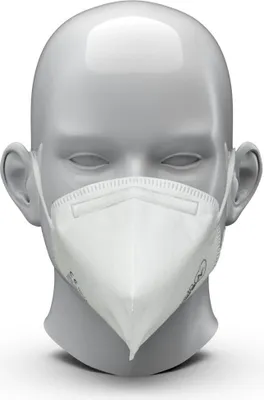 Produktbild von Atemschutzmaske "SafeCare" FFP3 NR, 10er Set, weiß Weiß
