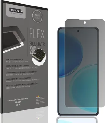 Produktbild von Full Cover Privacy Blickschutzfolie für Honor X8d Folie Anti-Shock