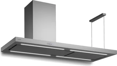 Obrázok produktu pre Klarstein digestor 150 cm s recirkuláciou/odsávaním vzduchu, digestor do kuchyne, digestor s filtrom, digestor s vysokým prietokom vzduchu 545m³/h, nástenný digestor s LED diódami, digestor 150 cm
