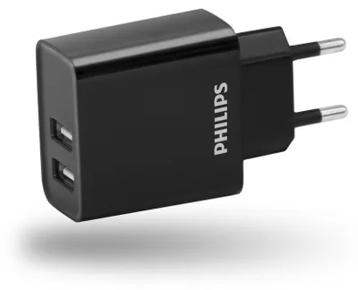 Immagine prodotto di Philips DLP2610/12 caricatore per dispositivi mobili GPS, smartphone, tablet Nero AC Ricarica rapida interna