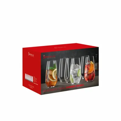 Immagine prodotto di Spiegelau Authentis Casual Summerdrinks, 6er Set, Cocktailglas, Longdrinkglas, Trinkglas, Kristallglas, 550 ml, 4800292