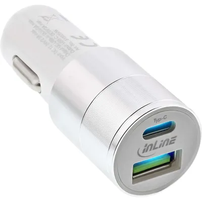 Imagen del producto de InLine 31502W, Automático, Encendedor para puros, 5 V, Blanco