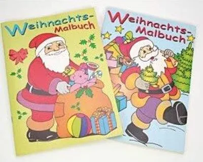 Produktbild von Malbuch Weihnachten ab 2 Jahre 2er Set