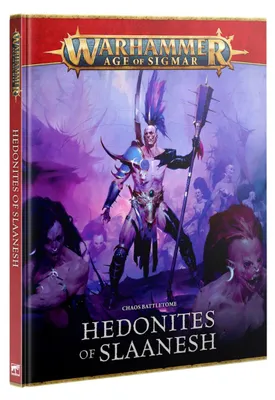Produktbild von Warhammer Age of Sigmar Hedonites of Slaanesh Battletome Englisch