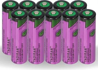 Immagine prodotto di 10x Tadiran Batteria al litio 3,6V SL 760/S AA - Cellula LiSOCl2 2200mAh
