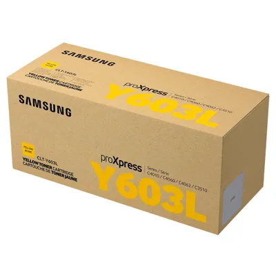 Produktbild von SAMSUNG CLT-Y603L High Yield Yellow Toner Cartridge